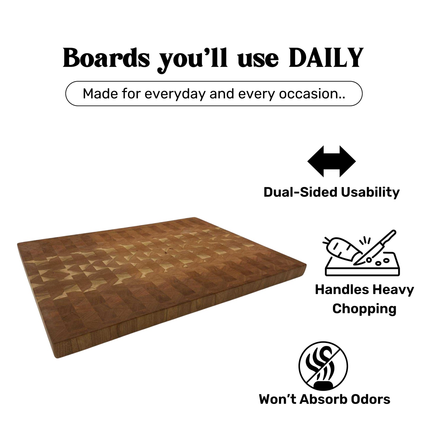 Cherry End Grain Cutting Board