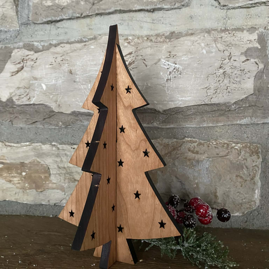 3D Cherry Christmas Tree