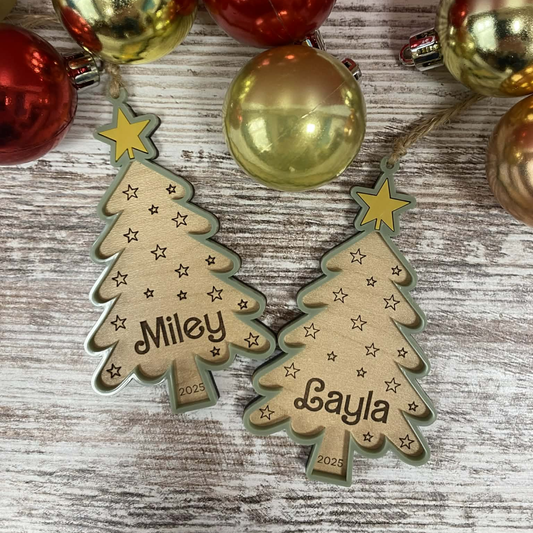 Personalized Christmas Tree Ornament