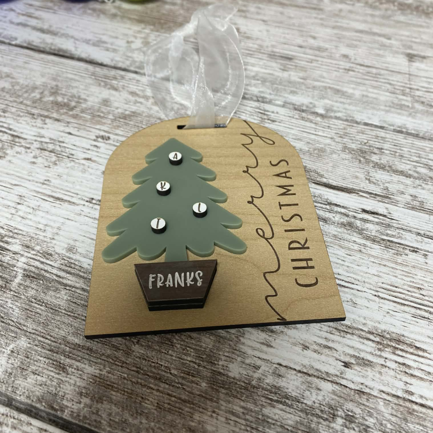 Personalized Family Ornament