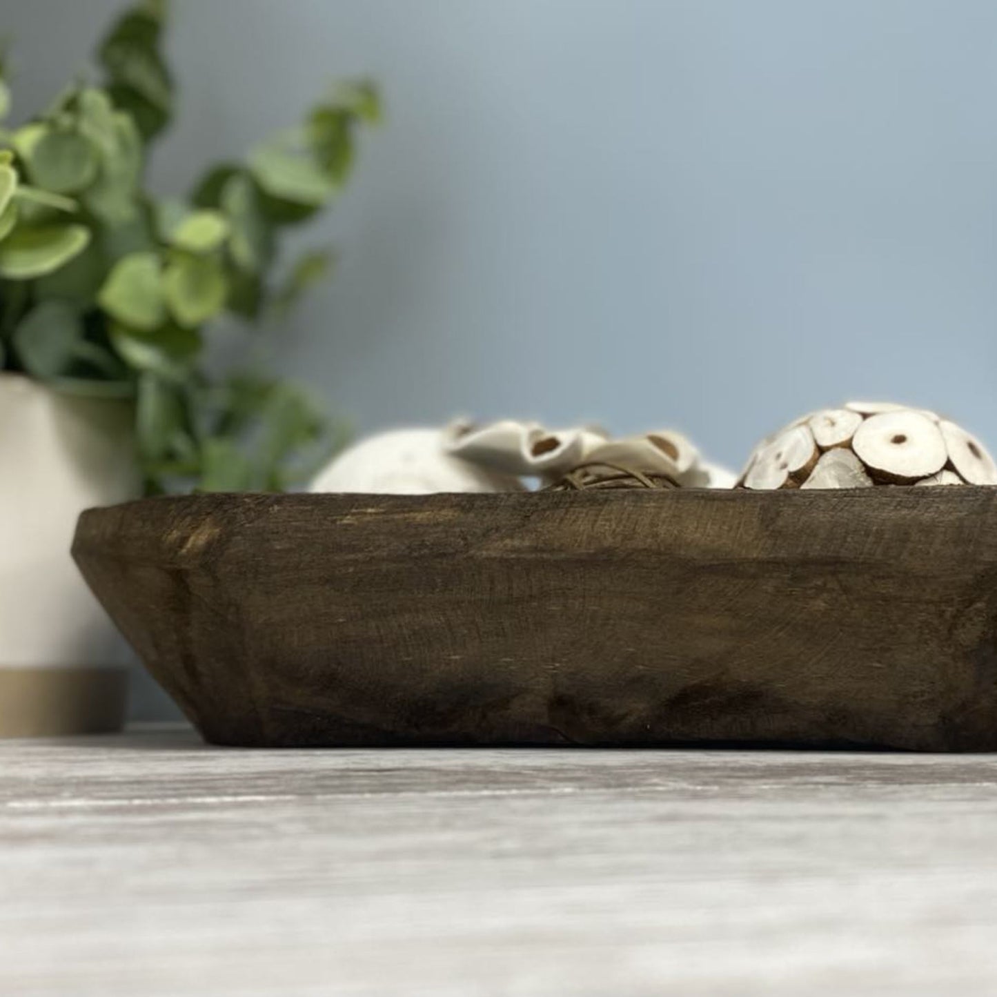 Hand Carved Wood Bowl