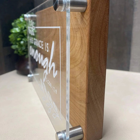 Inspirational Layered Sign