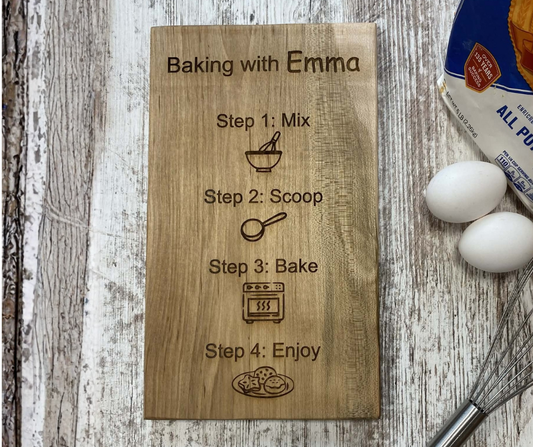 Personalized Kids Baking Board (Experience Edition)