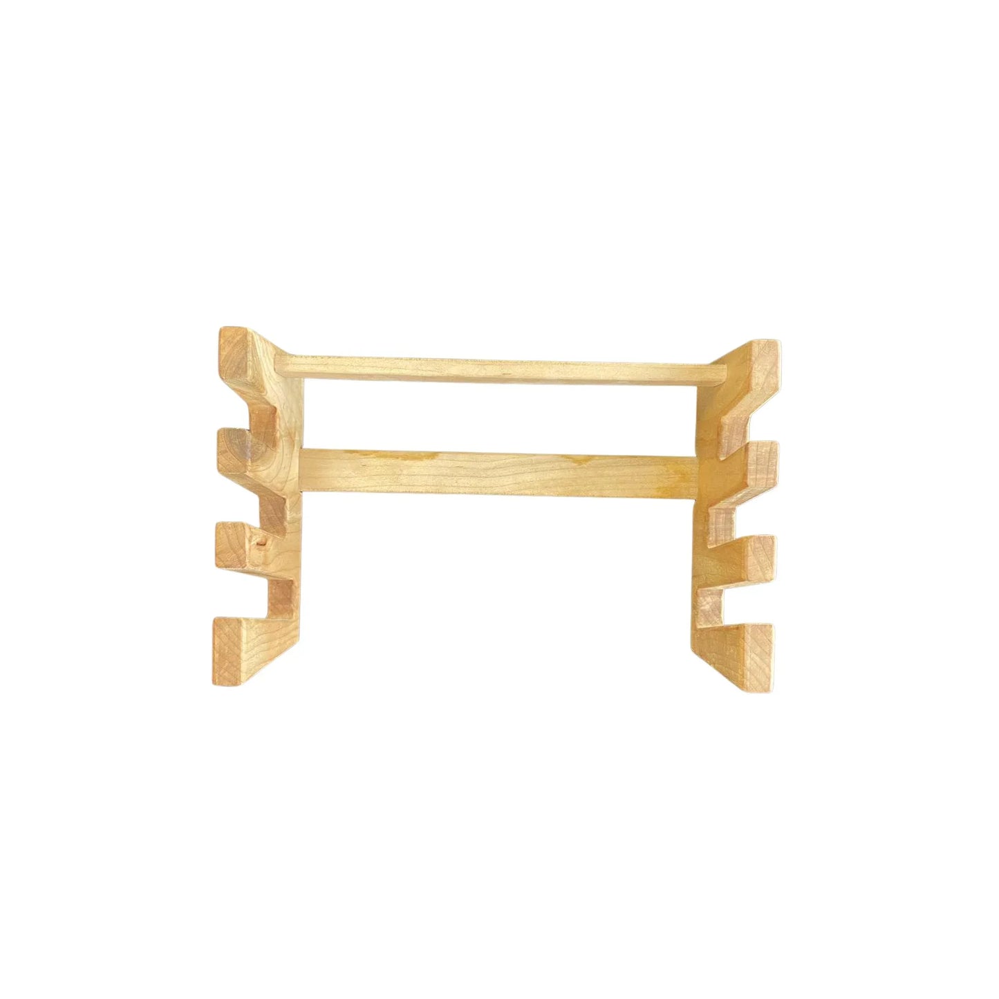 Handcrafted Wood Serving Board Stand