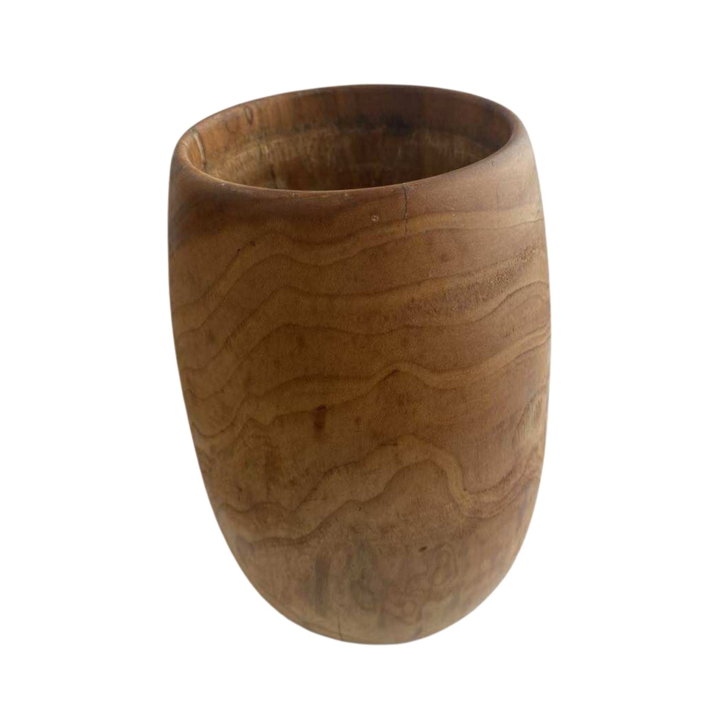 Wood Kitchen Crock