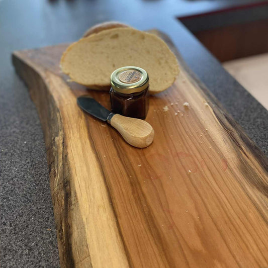 Cherry Live Edge Serving Board