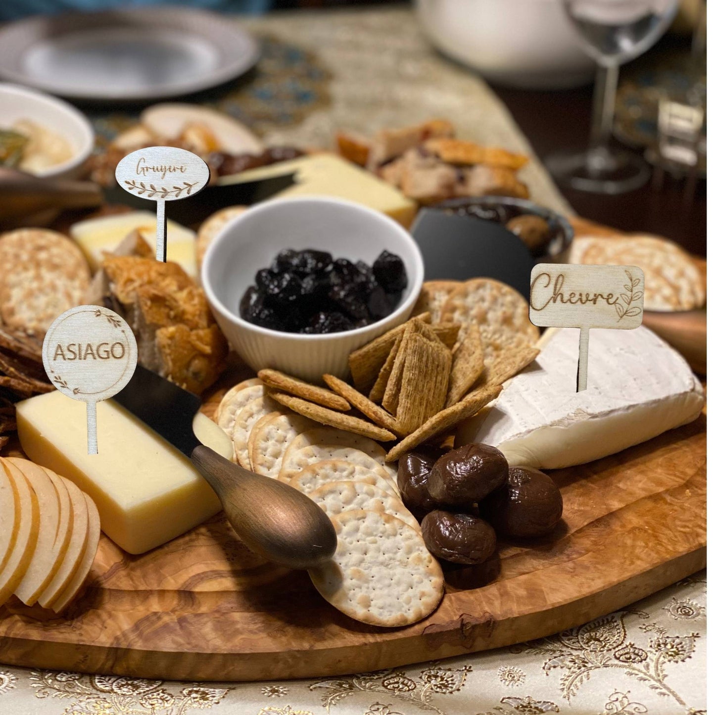 Charcuterie Cheese Name Food Picks