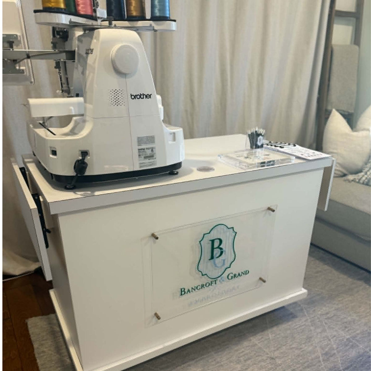 Custom Embroidery Cart Sign