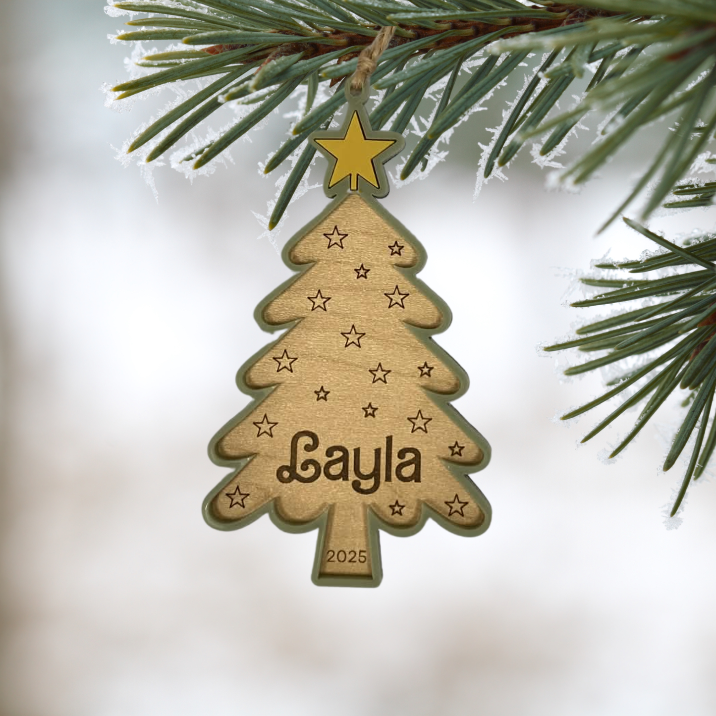 Personalized Christmas Tree Ornament