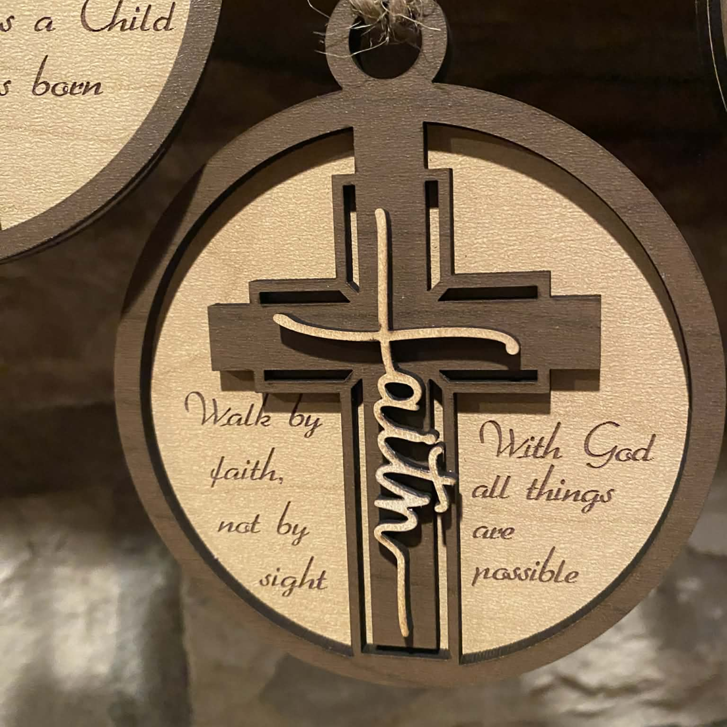 Faith Ornament Set