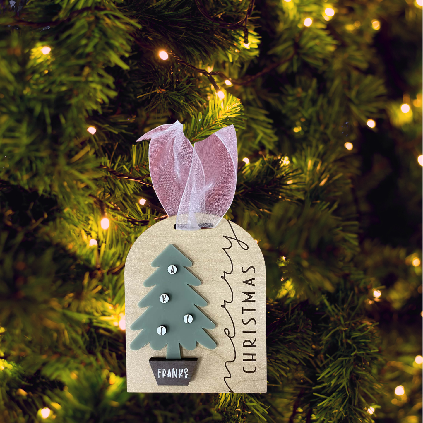 Personalized Family Ornament