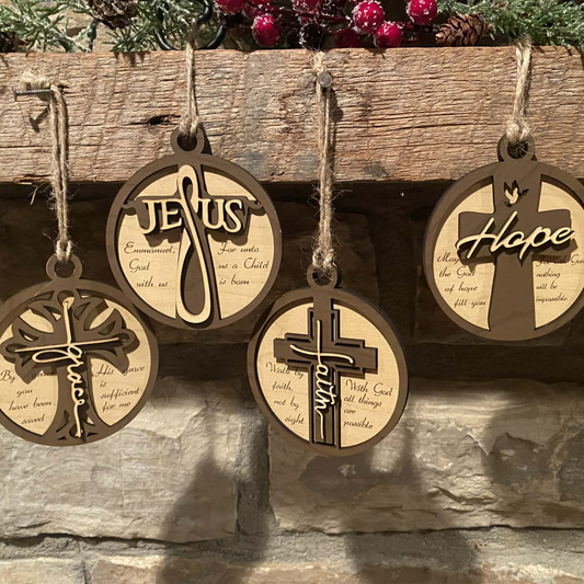 Faith Ornament Set