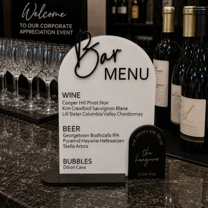 Menu Signs