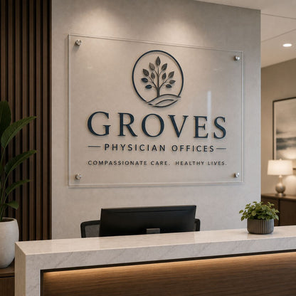 Custom Lobby and Logo Signs