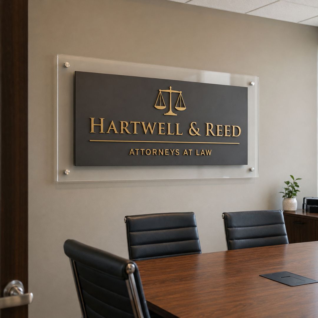 Custom Lobby and Logo Signs