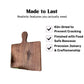 Square Wood Serving Board