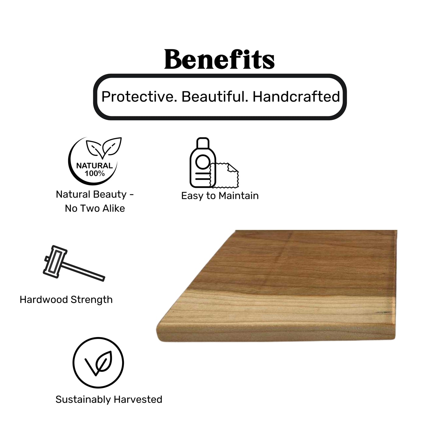 Grey Elm Wood Coasters