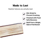 Wormy Maple Live Edge Serving Board