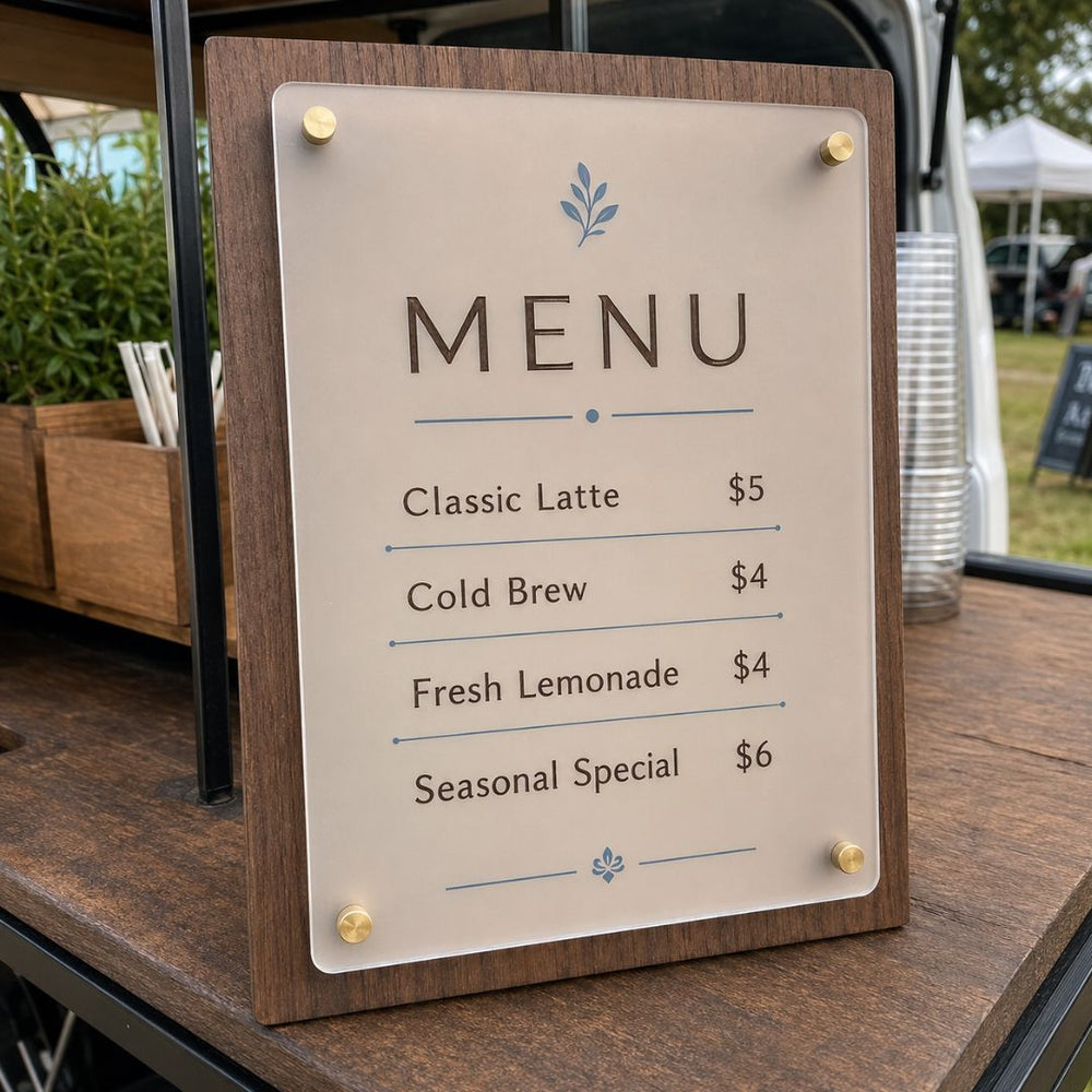 MENU SIGNS