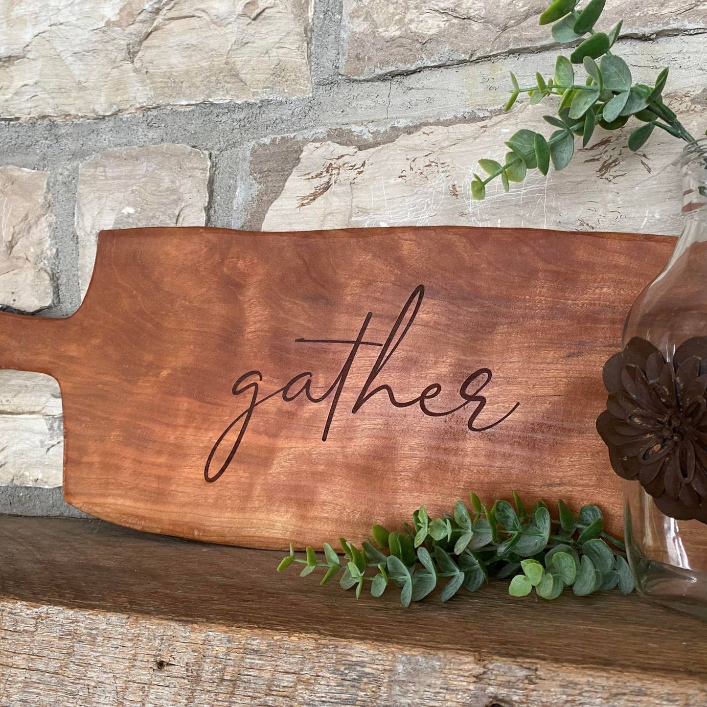 Handcrafted Hardwood Serving Board