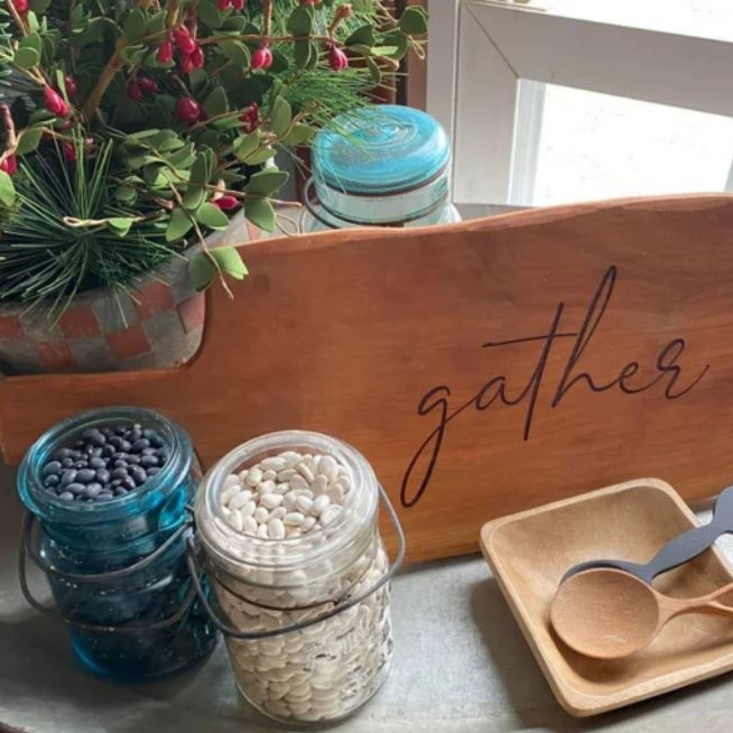 Handcrafted Hardwood Serving Board