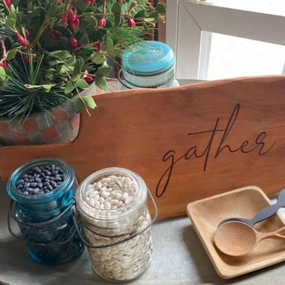 Handcrafted Hardwood Serving Board