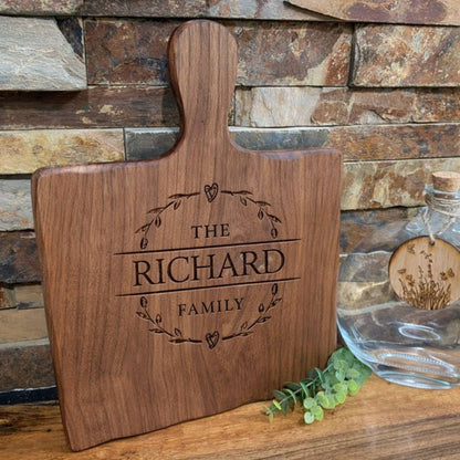 Square Wood Serving Board