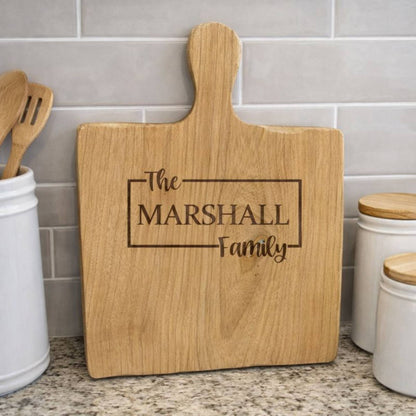 Square Wood Serving Board
