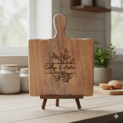 Square Wood Serving Board